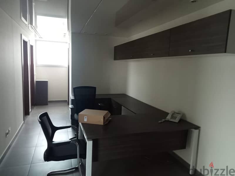 300 Sqm | High end finishing Office for rent in Sin el Fil 8