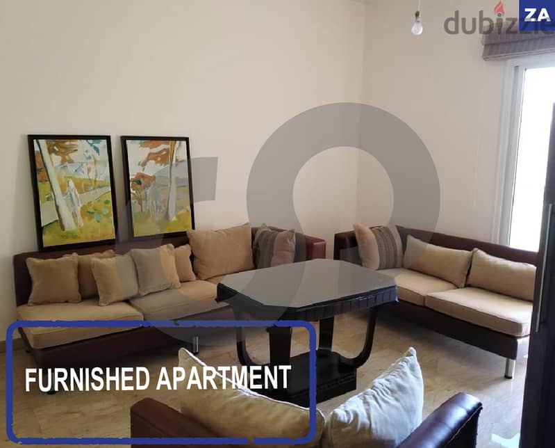 110 SQM fully furnished apartment in DOUAR EL METN/دوار REF#ZA106433 0