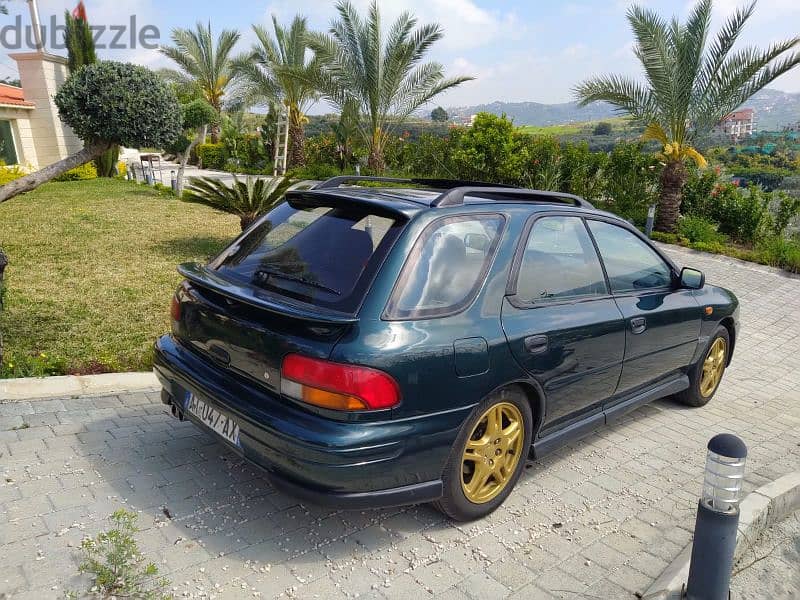 Subaru Impreza WRX 1997 4wd 5ar2it lnadafi 2