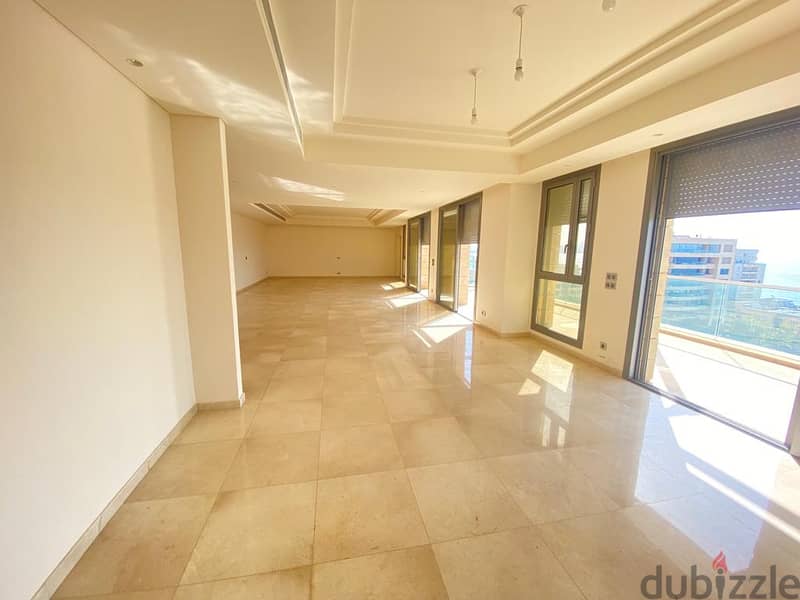 Waterfront City Dbayeh/ Apartment with Roof for Sale + Panoramic View 0