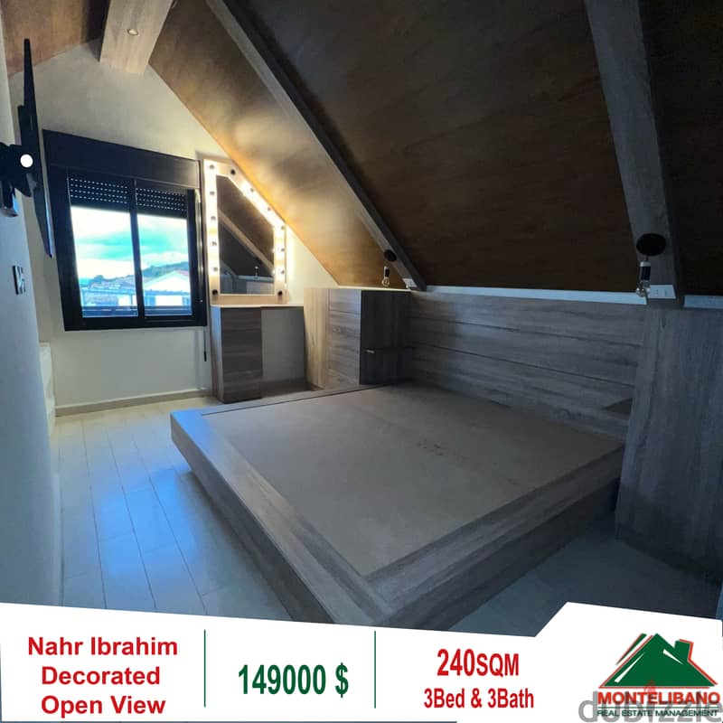 Open view Duplex Decorated for SALE in Nahr Ibrahim!!!! 3