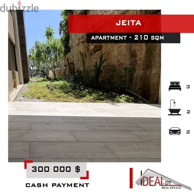 Apartment for sale in Jeita 210 sqm ref#KZ241 0