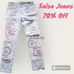 SALSA JEANS FOR WOMAN  SIZE 30 & SIZE 36( 25$) 0