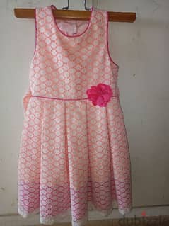 pink dress never used for age 6/7 0