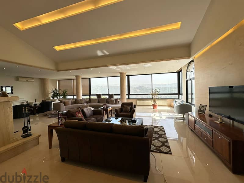 Fully Furnished 450 m² Duplex for Sale in Broumana! 13