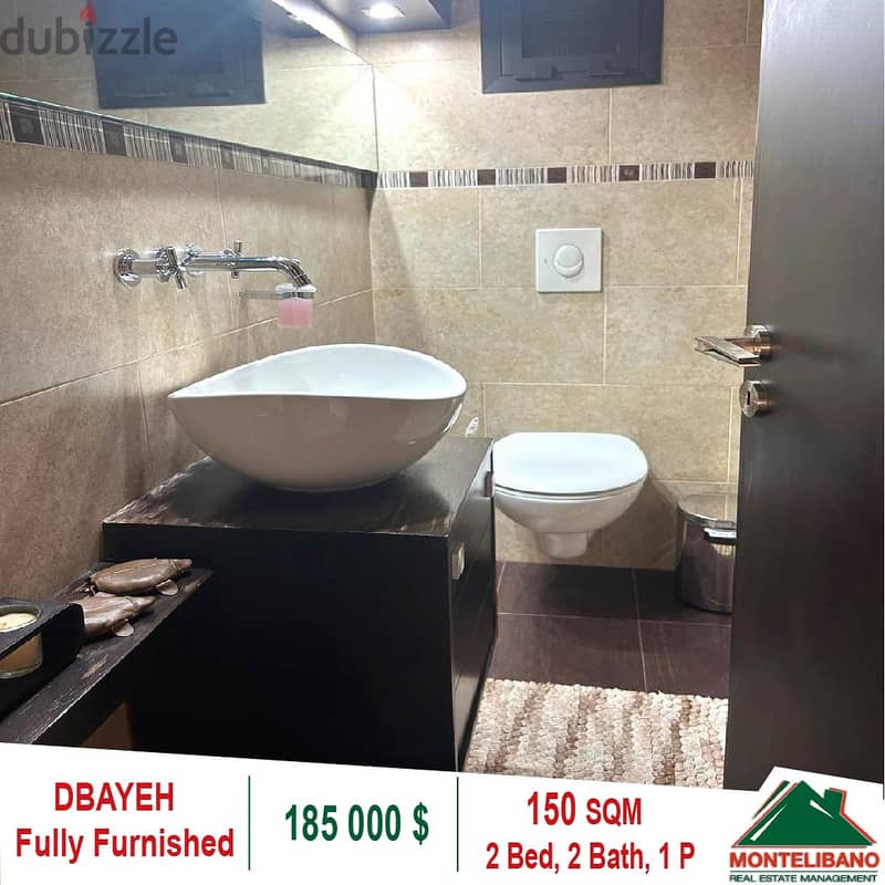 185000$!! Fully Furnished Apartment for sale located in Dbayeh 4