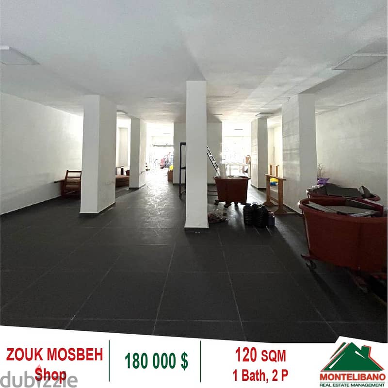 180000$!! Shop for sale located in Zouk Mosbeh 0