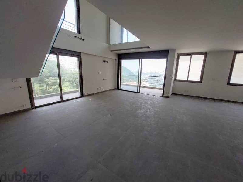 180 SQM New Duplex in Zikrit, Metn with Mountain View + Terrace + Roof 0