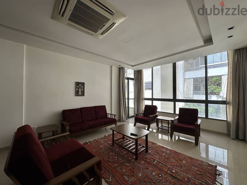 Achrafieh 135sqm Furnished | 2 Bedrooms | Prime Location 0