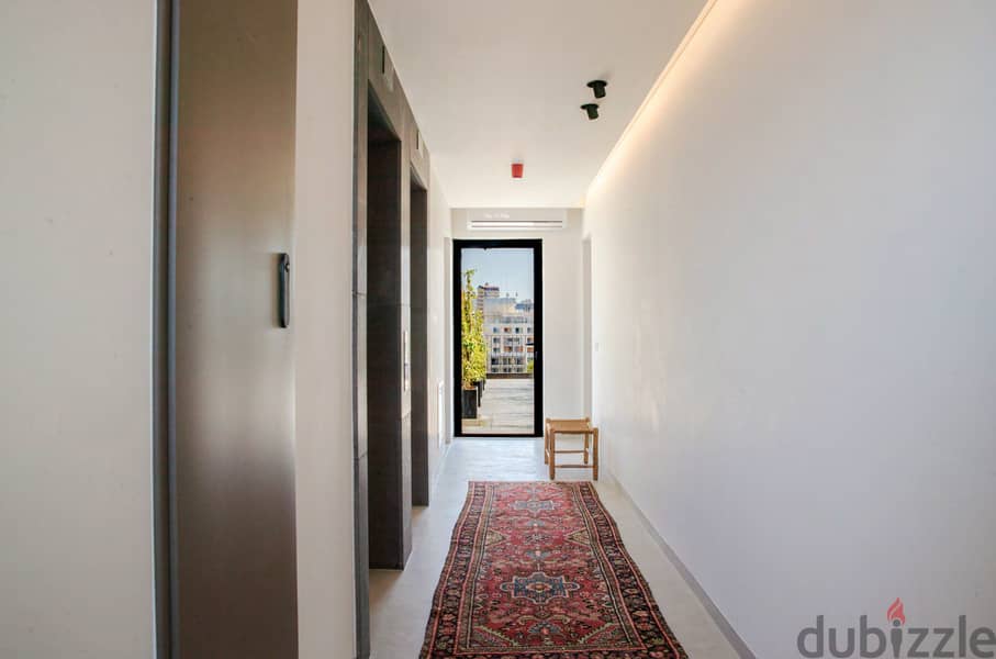 Achrafieh 210sqm Penthouse | Furnished | 40sqm Terrace | Seaview 10
