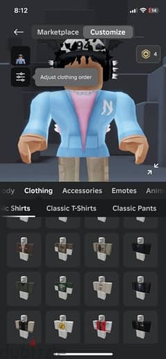 Roblox account