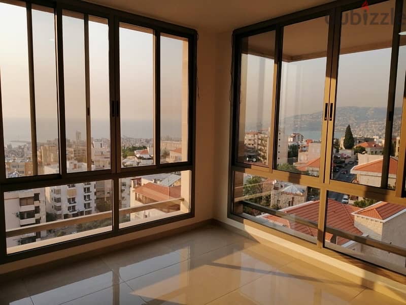 Apartment with Roof and open views for sale in Zouk Mikael. 2