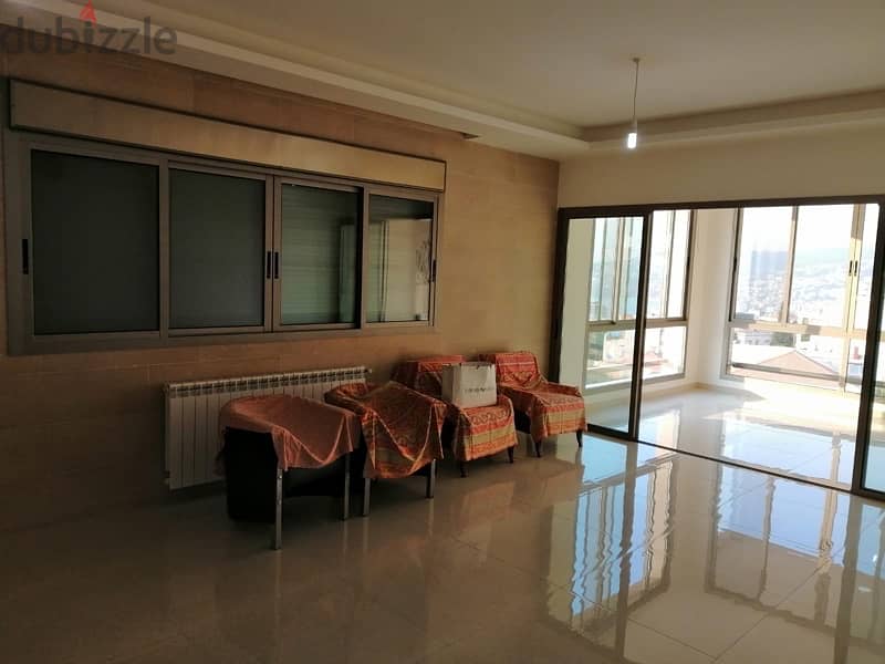 Apartment with Roof and open views for sale in Zouk Mikael. 3