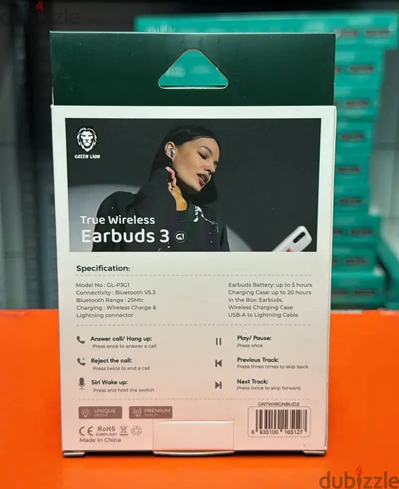 Green Lion True wireless Earbuds 3 G1 amazing & good price 1