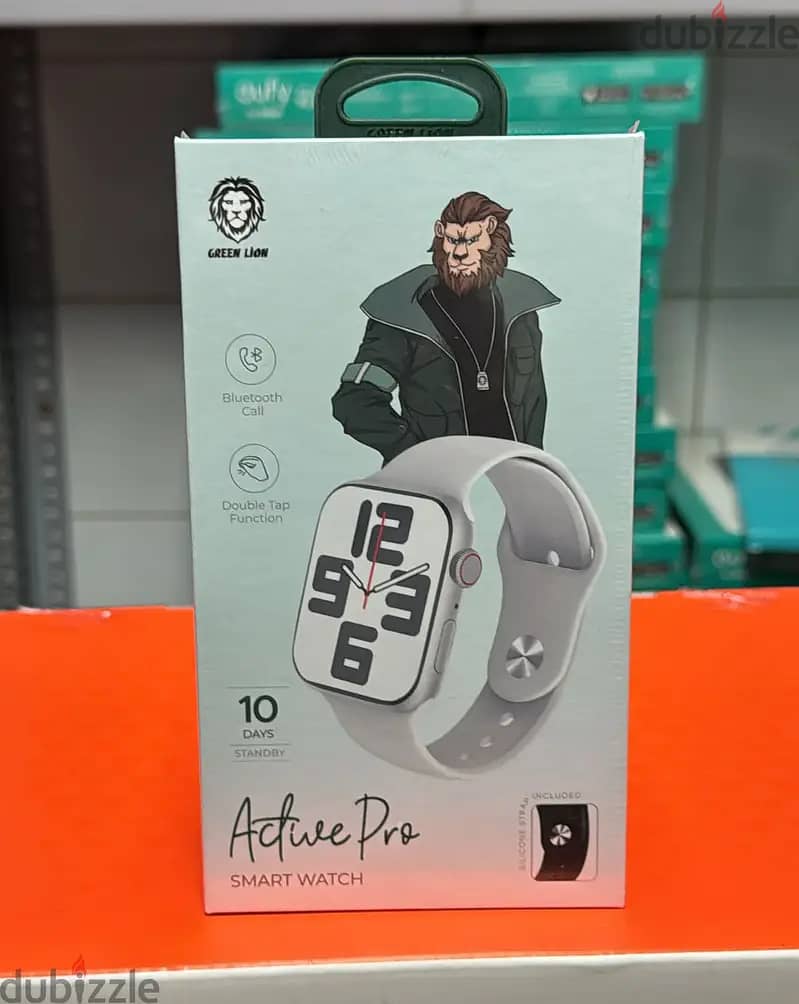 Green lion Active pro Smart Watch silver exclusive & original price 0