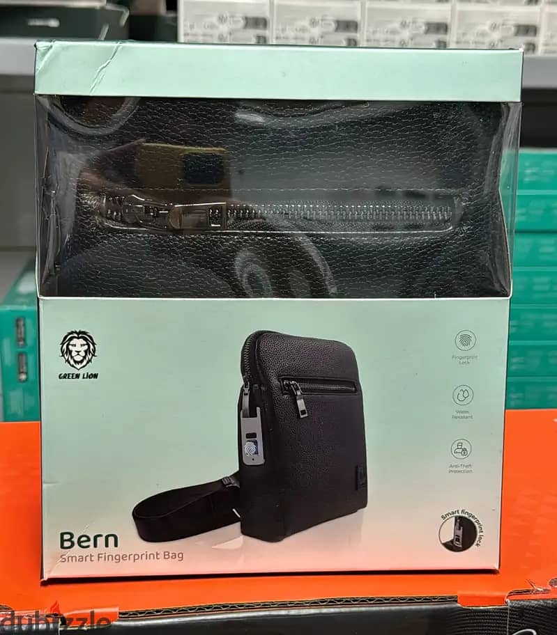 Green Lion Bern smart Fingerprint Bag original & last offer 1