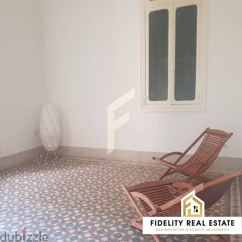 Semi Furnished Apartment for rent in Furn el hayek Achrafieh LA23 1
