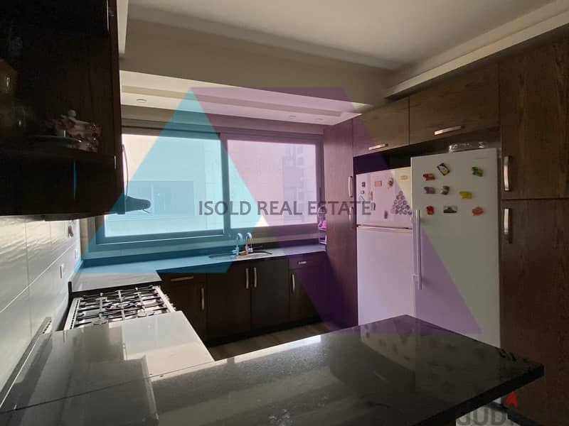 A furnished 230 m2 apartment for rent in Cornishe El Mazraa/Beirut 7