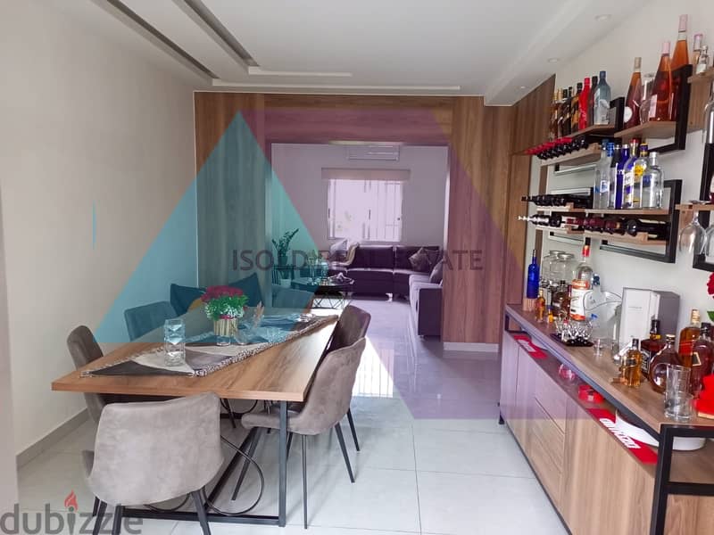 A decorated furnished 120 m2 apartment for sale in Ain el remaneh 1
