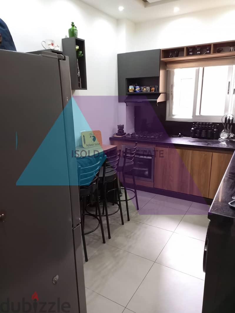 A decorated furnished 120 m2 apartment for sale in Ain el remaneh 5