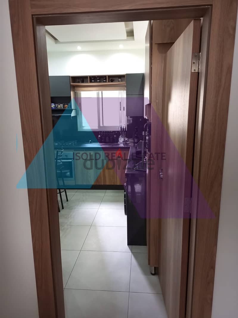 A decorated furnished 120 m2 apartment for sale in Ain el remaneh 6