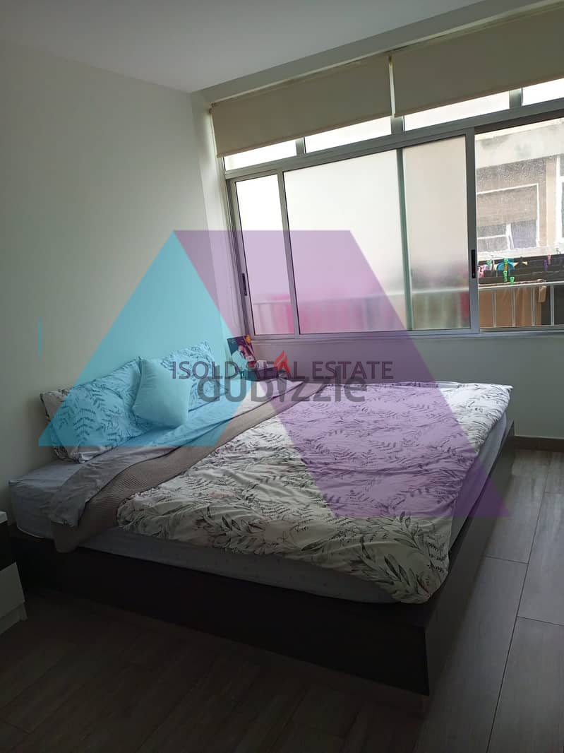 A decorated furnished 120 m2 apartment for sale in Ain el remaneh 8