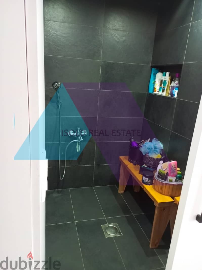 A decorated furnished 120 m2 apartment for sale in Ain el remaneh 11