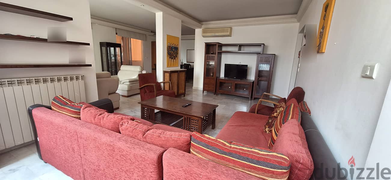 220 sqm fully furnished apartment in Achrafieh/الأشرفية REF#SM106515 2