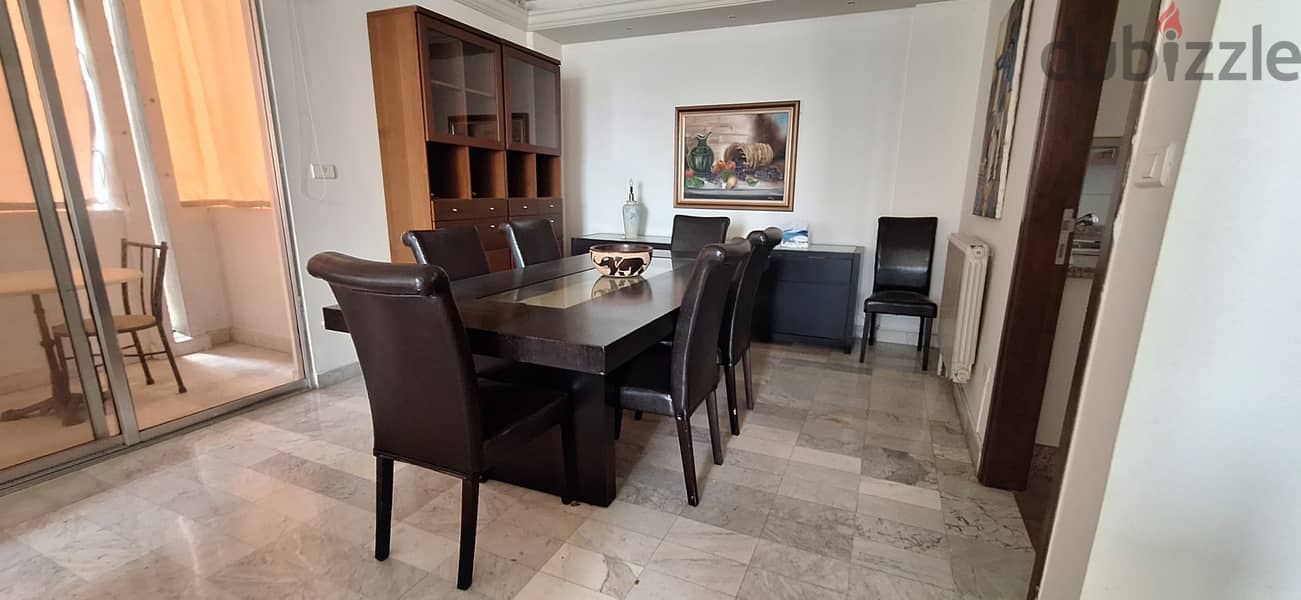 220 sqm fully furnished apartment in Achrafieh/الأشرفية REF#SM106515 3