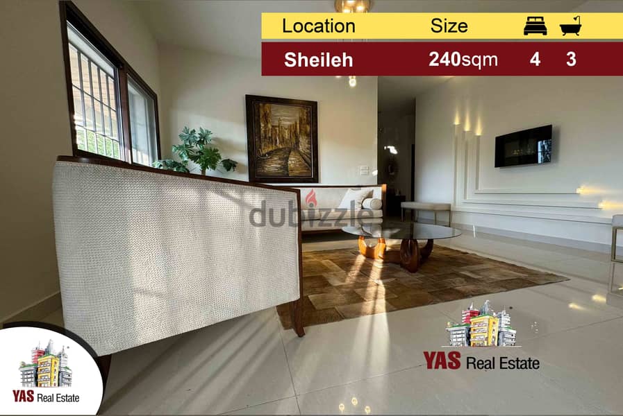 Sheileh 240m2 | 100m2 Terrace | Brand new | Luxury | EL | 0
