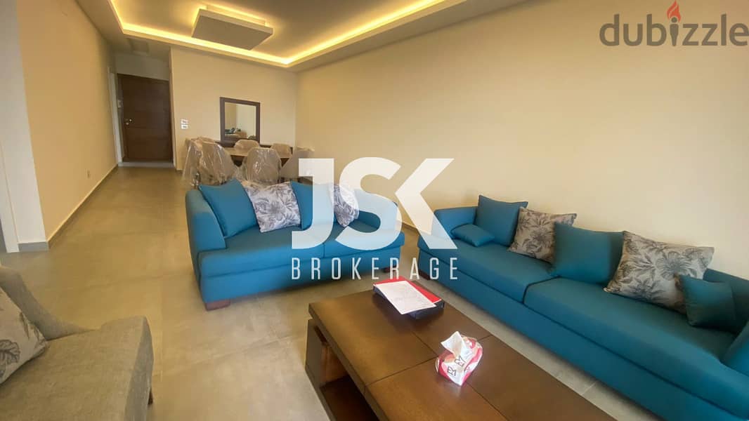L15307-Furnished Apartment for Rent In A Calm Area In Mazraat Yachouh 0