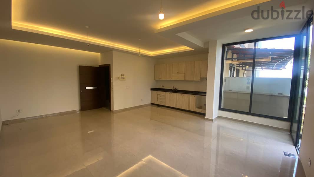 L15308-One Bedroom Apartment With Terrace for Rent In Mazraat Yachouh 2