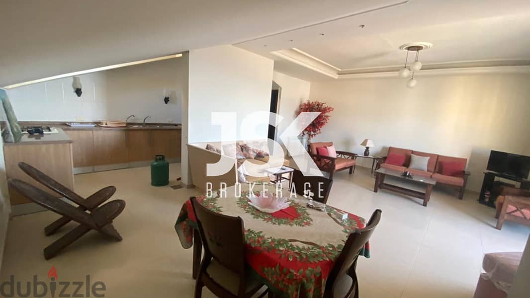 L15309-Furnished Roof With Beautiful View for Rent In Mazraat Yachouh 0