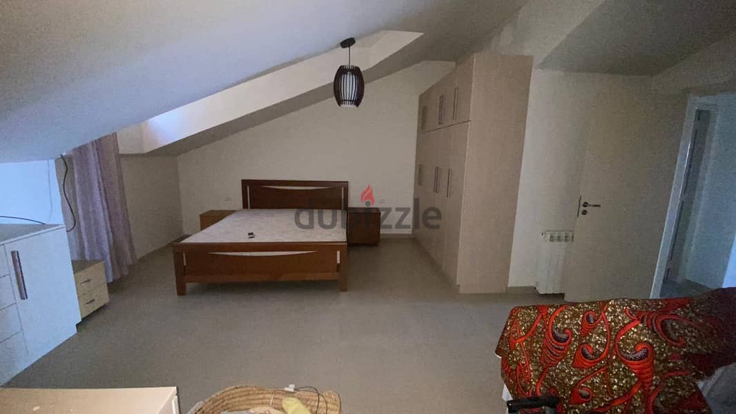 L15309-Furnished Roof With Beautiful View for Rent In Mazraat Yachouh 1