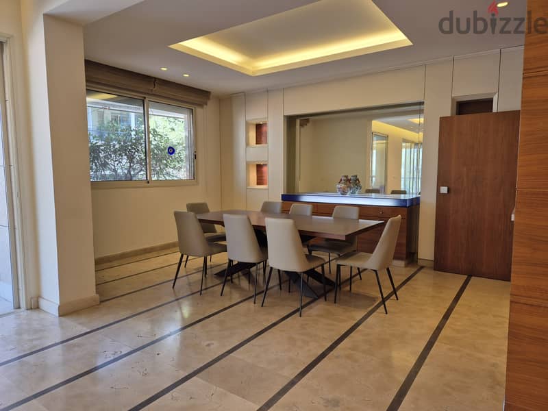 L15311-Furnished 3-Bedroom Apartment for Rent In Achrafieh, Carré D'or 2