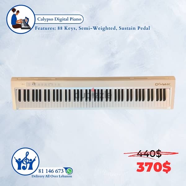 Calypso 88 Keys Digital Piano 0