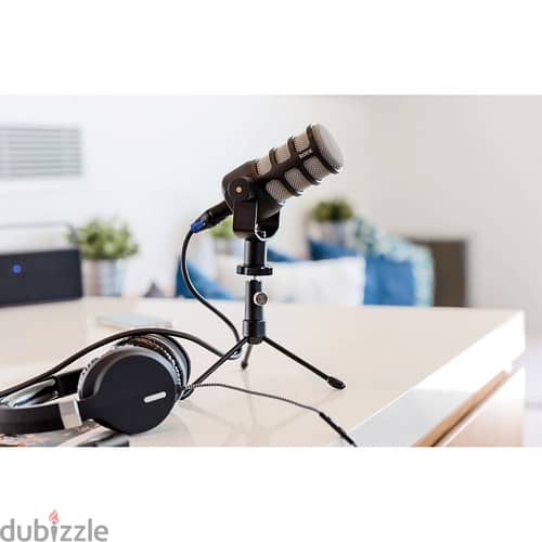 RODE PodMic Dynamic Podcasting Microphone (Black) 5