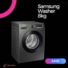 Samsung 8kgs Washers كفالة شركة 0