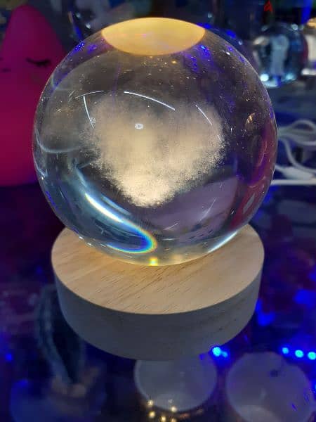 Crystal glass bool lamp 1