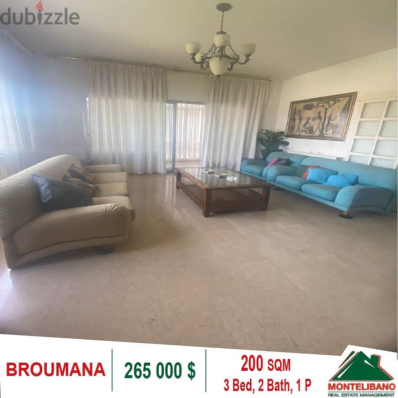 Apartment for Sale located in Broumana!! 0