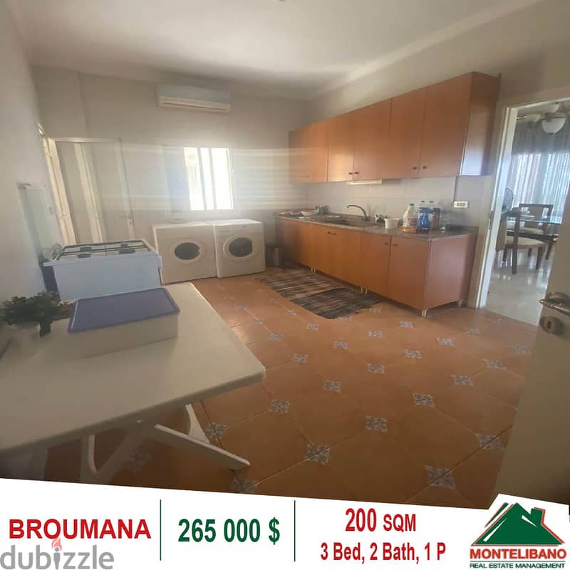 Apartment for Sale located in Broumana!! 3