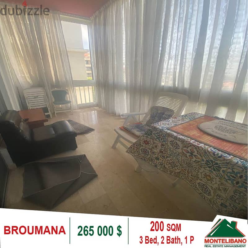 Apartment for Sale located in Broumana!! 4