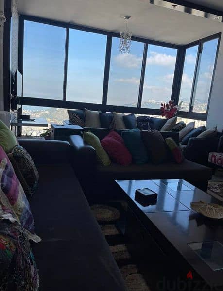furnished apartment for sale in mazraat yachouh,شقة مفروشة مزرعة يشوع 6