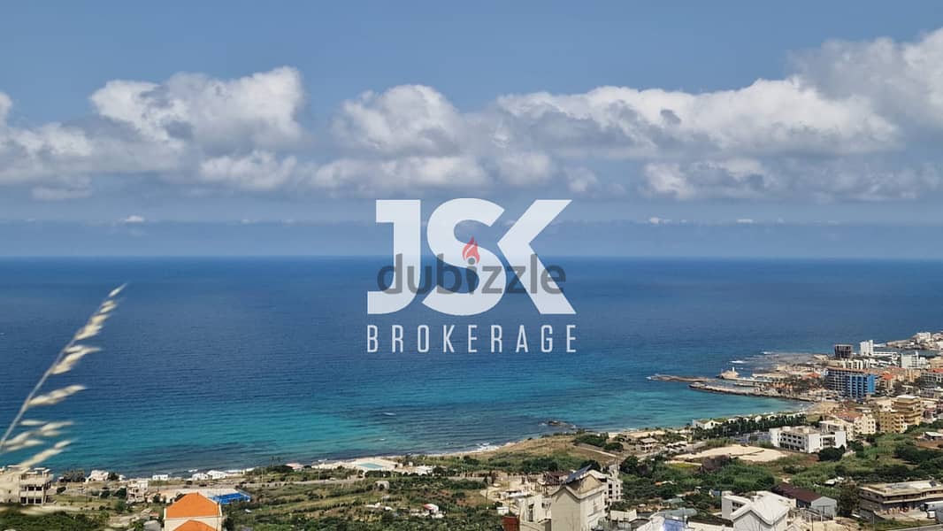 L15316-1,200 SQM Land for Sale In Eddeh, Batroun with Sea View 0