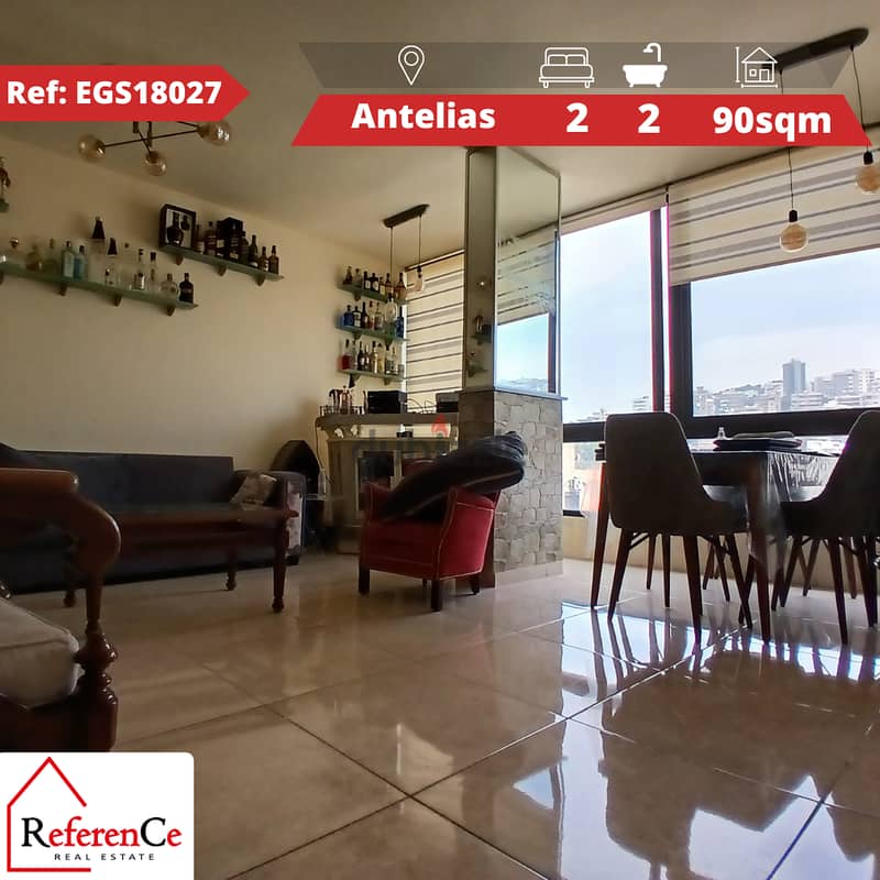 Furnished apartment for sale in Antelias شقة مفروشة للبيع في انطلياس 0