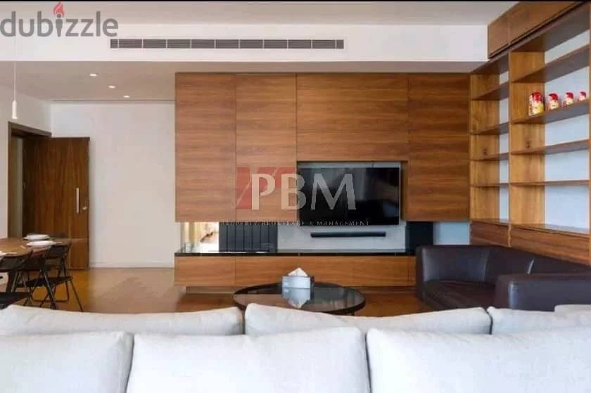 Amazing Furnished Apartment For Rent In Achrafieh | Garden | 175 SQM | 3