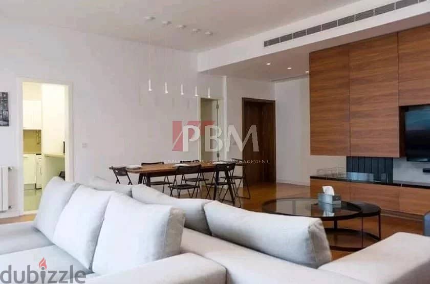 Amazing Furnished Apartment For Rent In Achrafieh | Garden | 175 SQM | 6