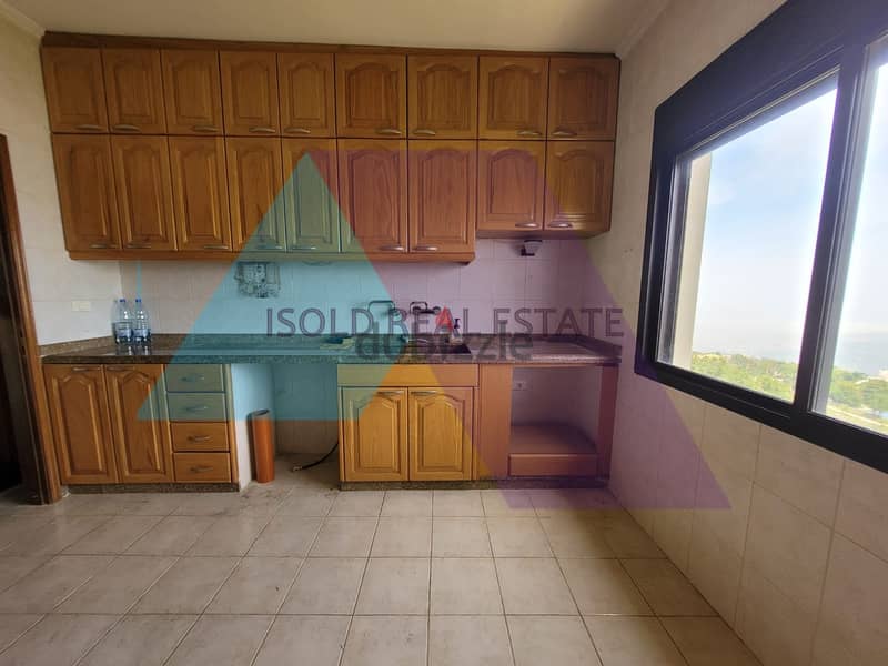 A 168 m2 apartment having an open panoramic view for sale in Bikfaya 4