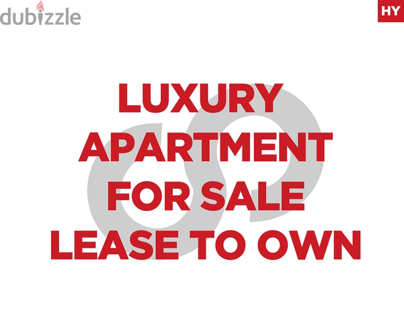 Lease to Own your luxurious apartment in Raouche/روشة REF#HY106365 0