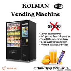 Kolman Vending/Machines New!